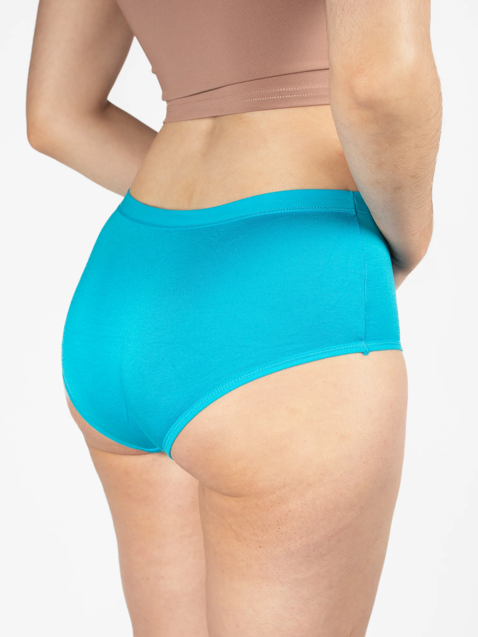 AiraModal™ High-Rise Blueberry Briefs - Image 3