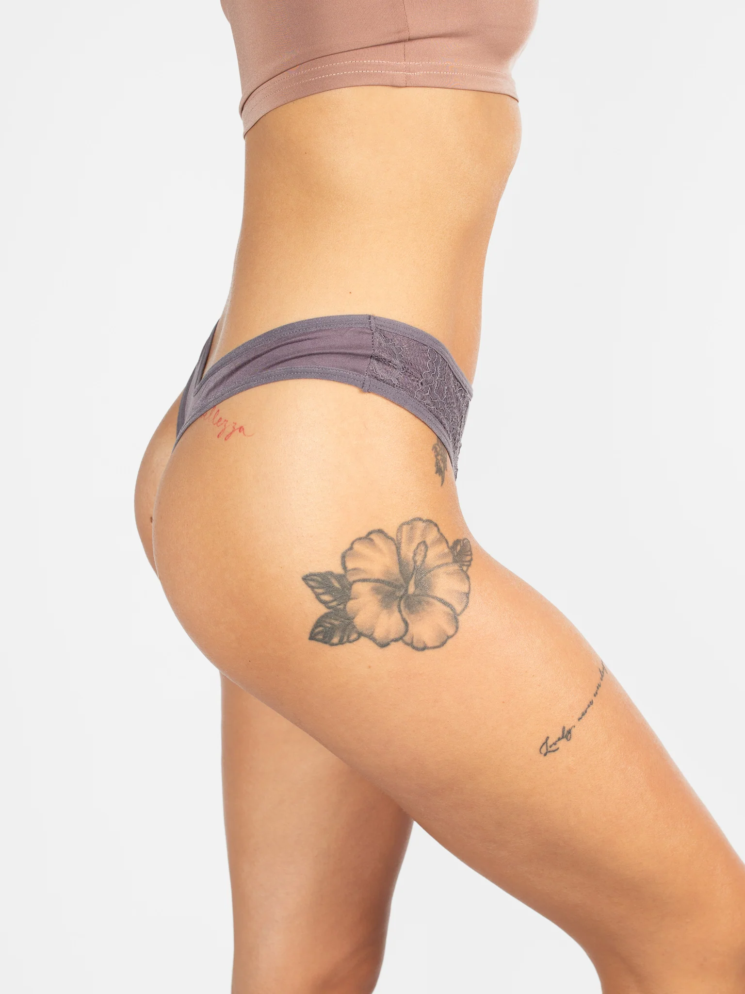 AiraModal™ Smokey Grey Modal Thong - Image 3